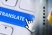 تطبيق للترجمة من الألمانية