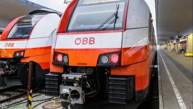 تطبيق لحجز تذاكر القطار في النمسا